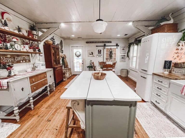 Traditional Farmhouse Galley Kitchen