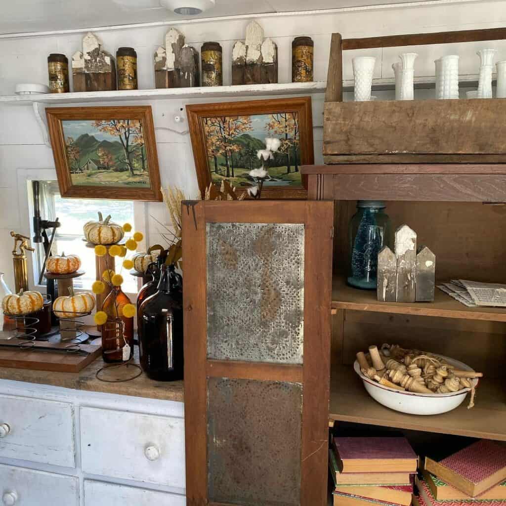 Adding Space to Display Rustic Décor