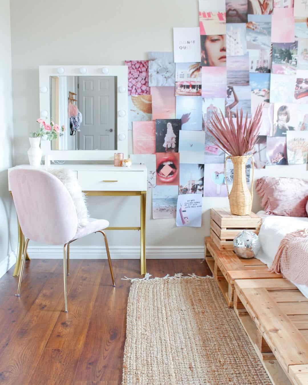 Bedrooms for Teens With Magazine Collage Wall - Soul & Lane