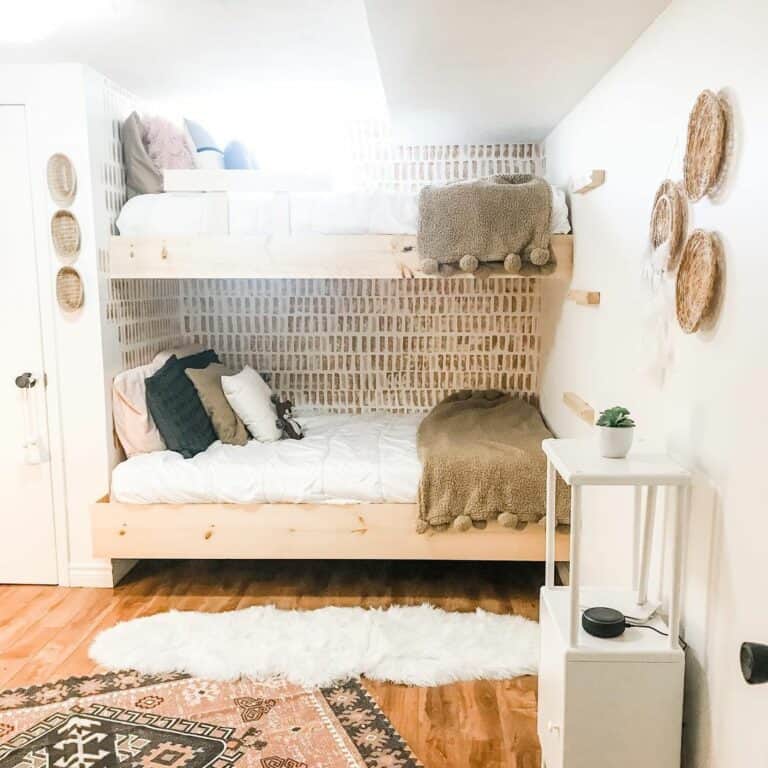 Boho Bedroom With Wall Décor