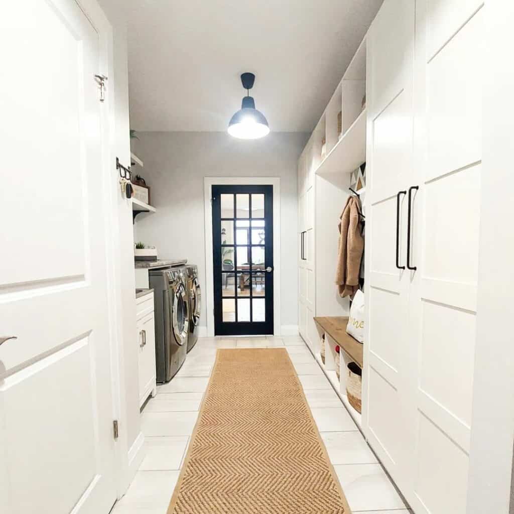 Built-in Bench for a Mudroom