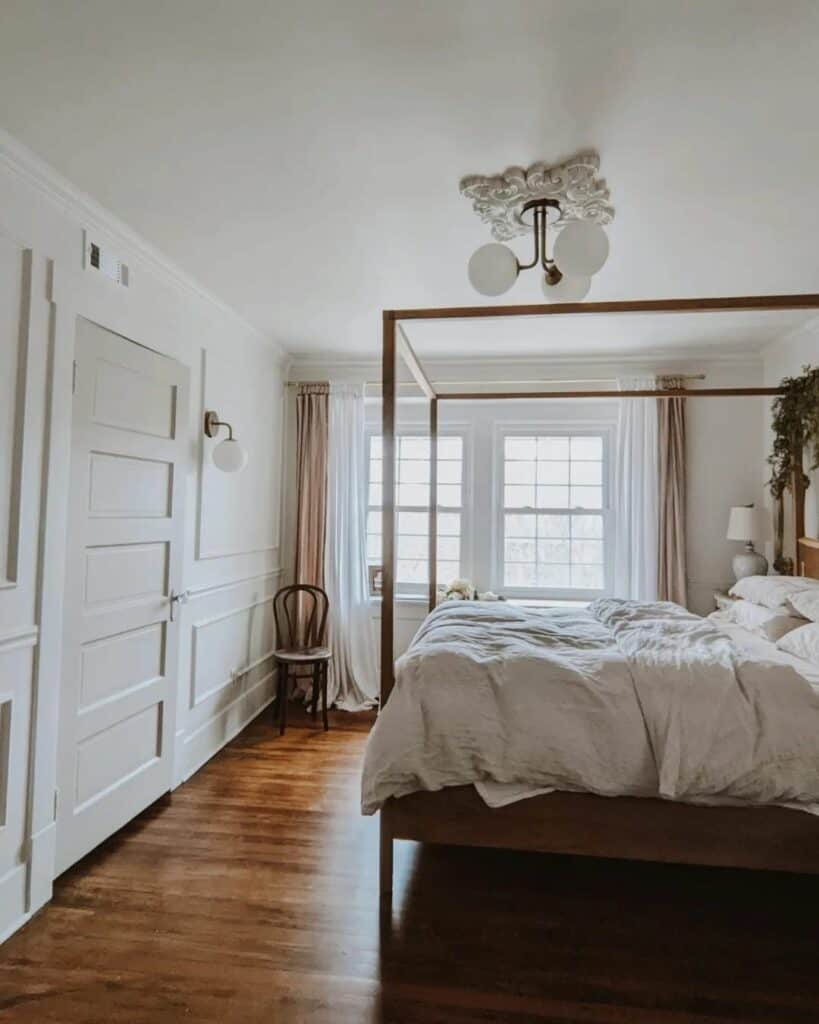 Canopy Bed Steals the Show