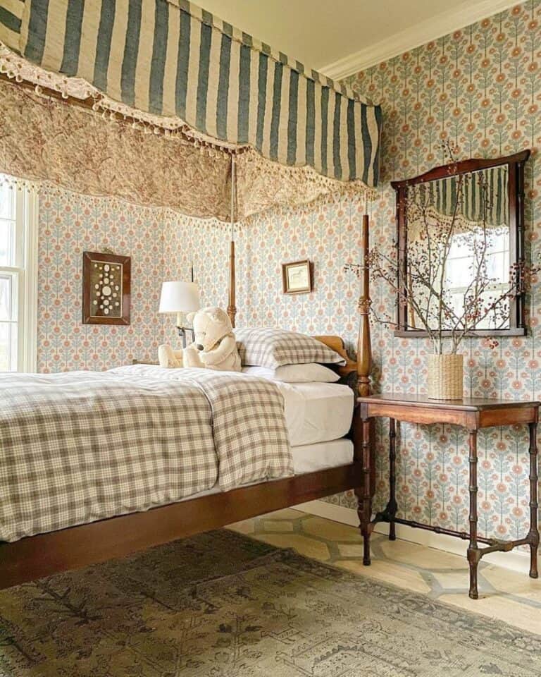 Cozy Country Bedroom Ideas With Vintage Decor