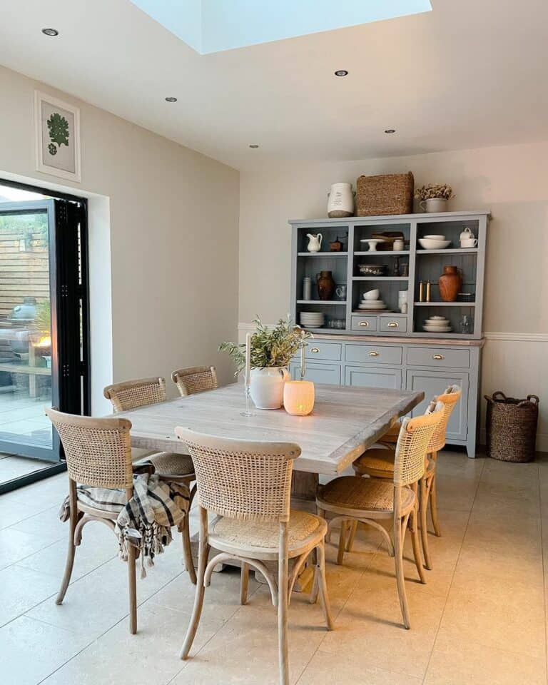 Curated Dining Room Hutch