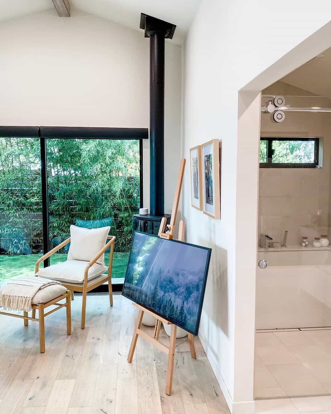 Ensuite Bath With Glass Shower Enclosure - Soul & Lane