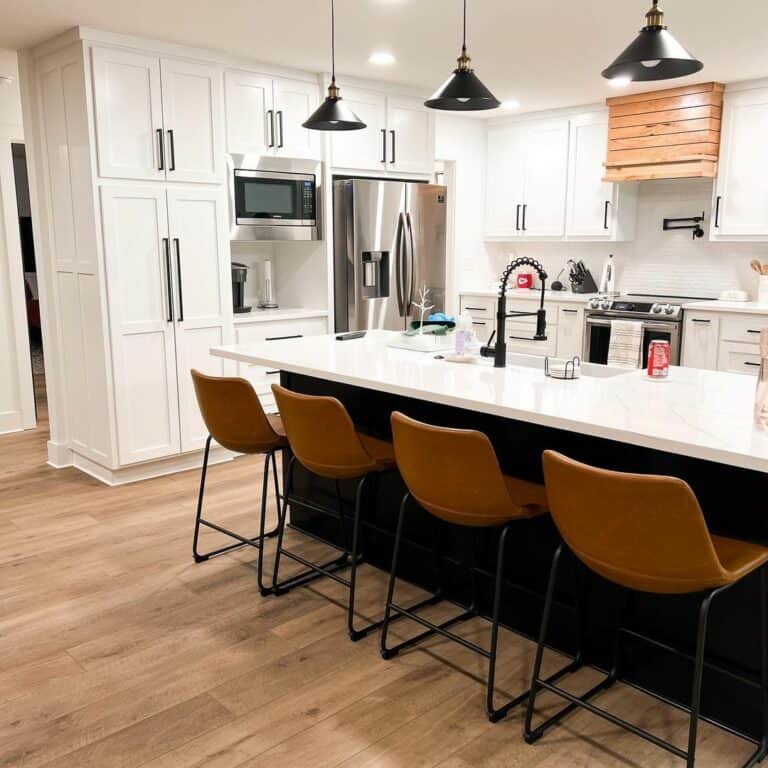 Floor-to-Ceiling Shaker Cabinets