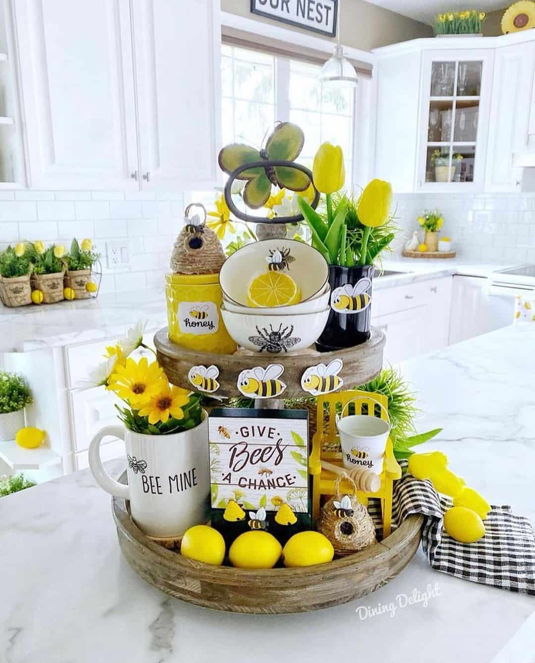 Kitchen Décor Showcasing a Bumble Bee Theme Soul & Lane