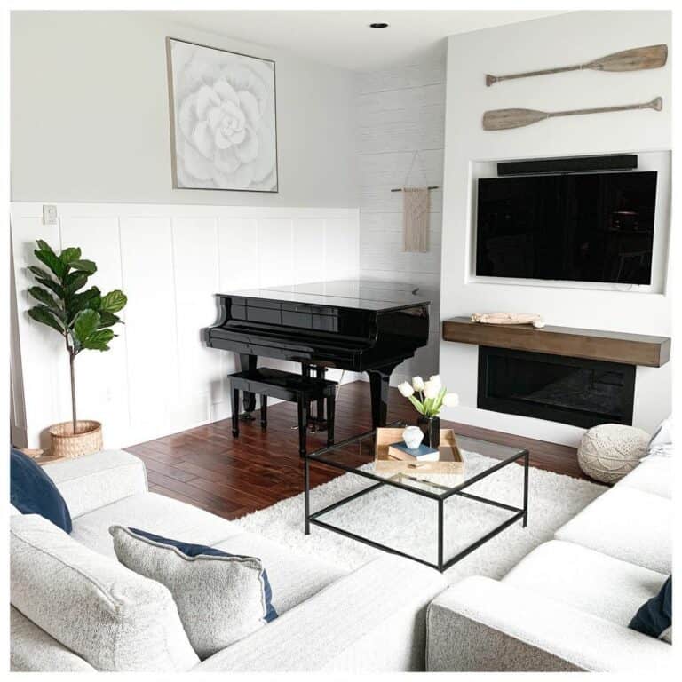 Light Gray Wall Ideas for Living Room