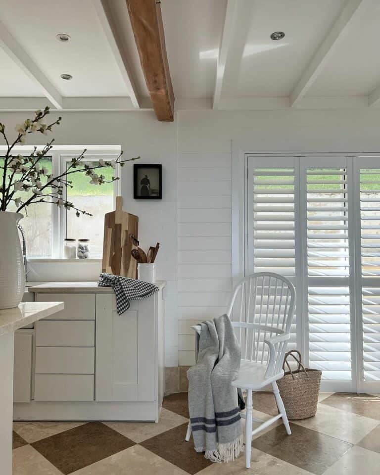 Modern Country Kitchen With Shiplap