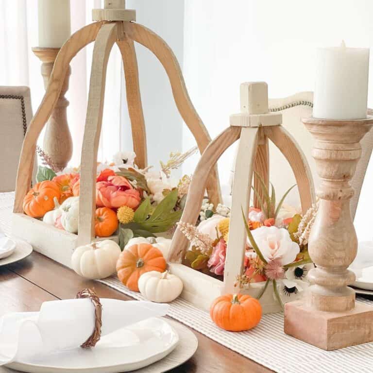 Modern Farmhouse Thanksgiving Tablescape