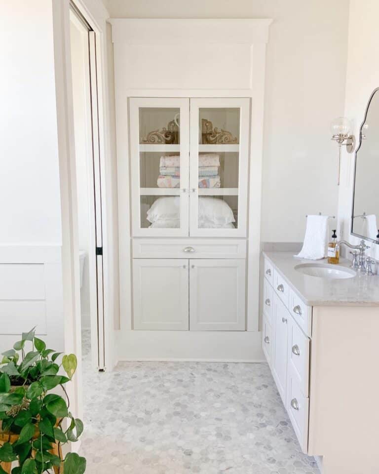 Mosaic Flooring Adds a Soft Contrast