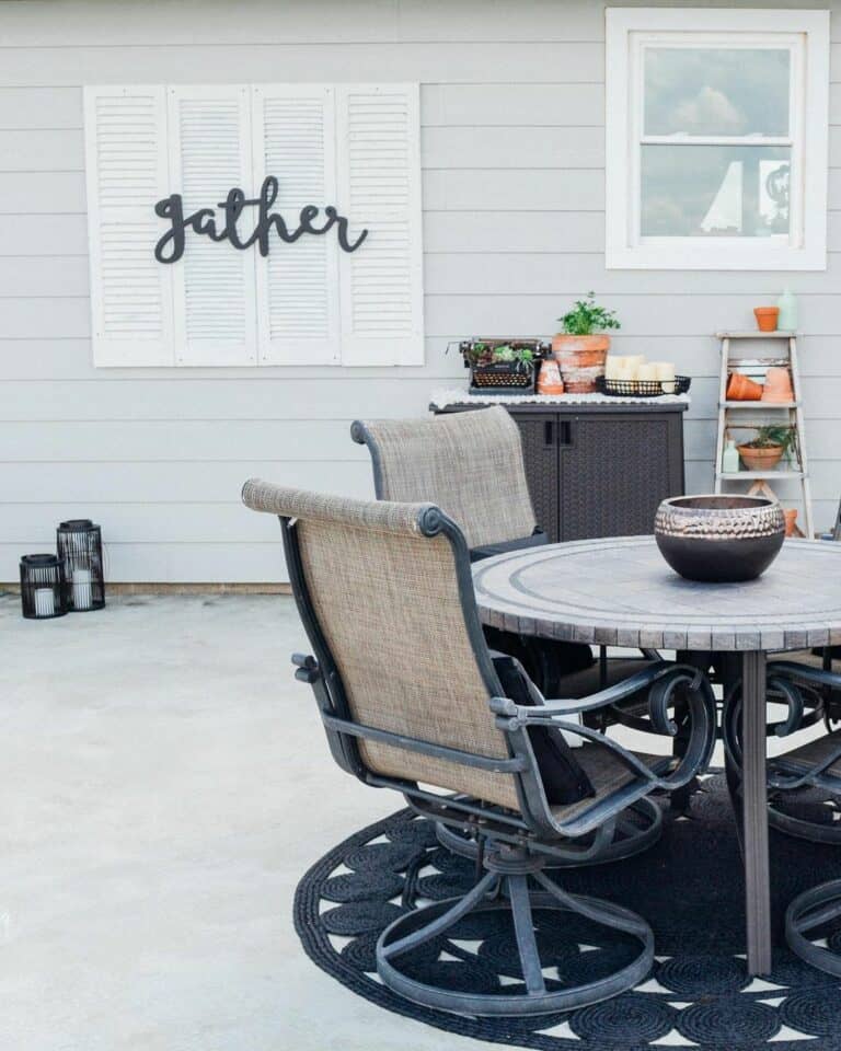 Outdoor Patio Décor Ideas