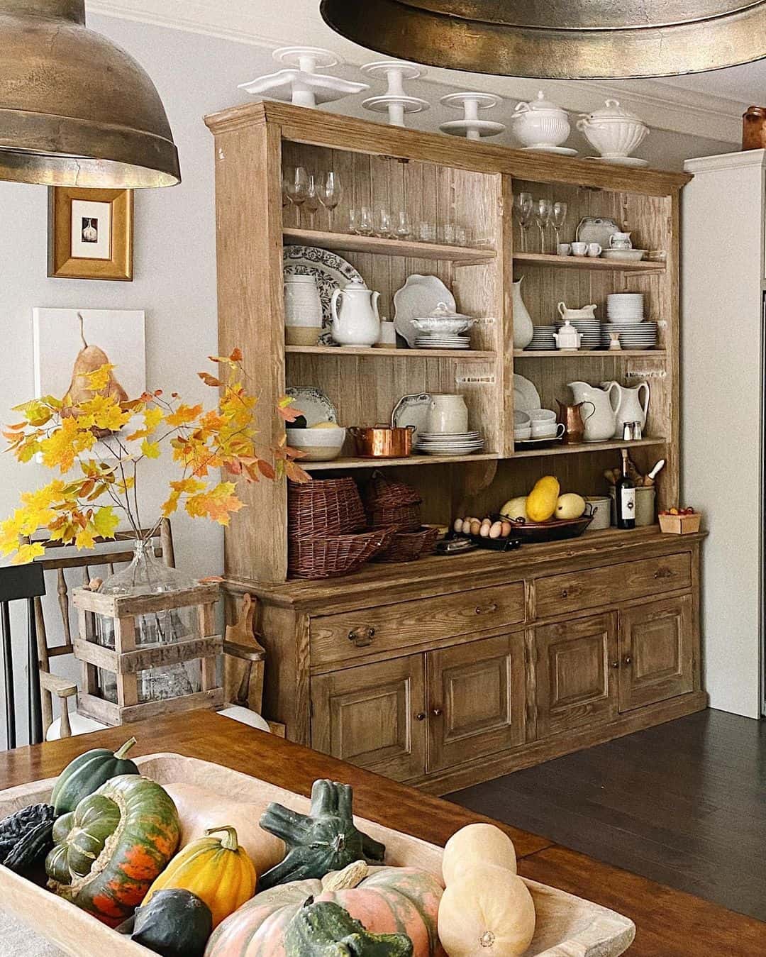 Rustic Wooden Hutch Steals the Show Soul & Lane