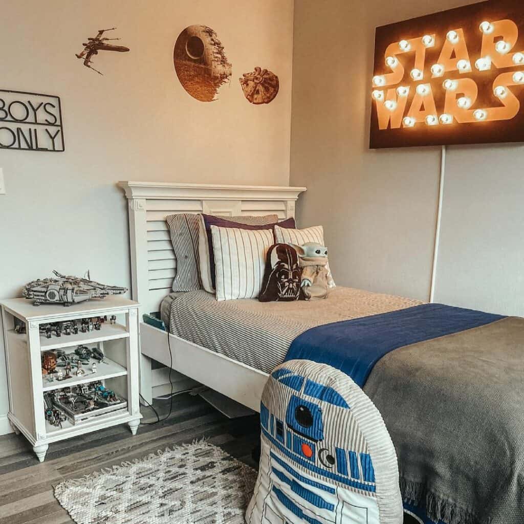 Star Wars Themed Teen Boy Room