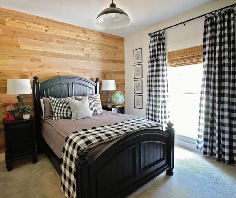 White Oak Bedroom Accent Wall Ideas - Soul & Lane