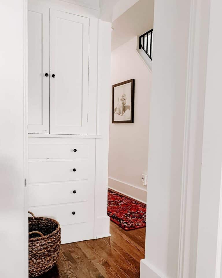 Wood Flooring Provides Warmth to a Hallway