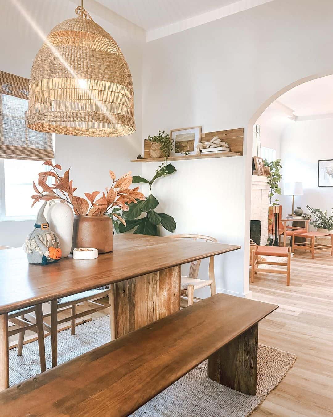 Arched Doorway Into a Dining Room - Soul & Lane