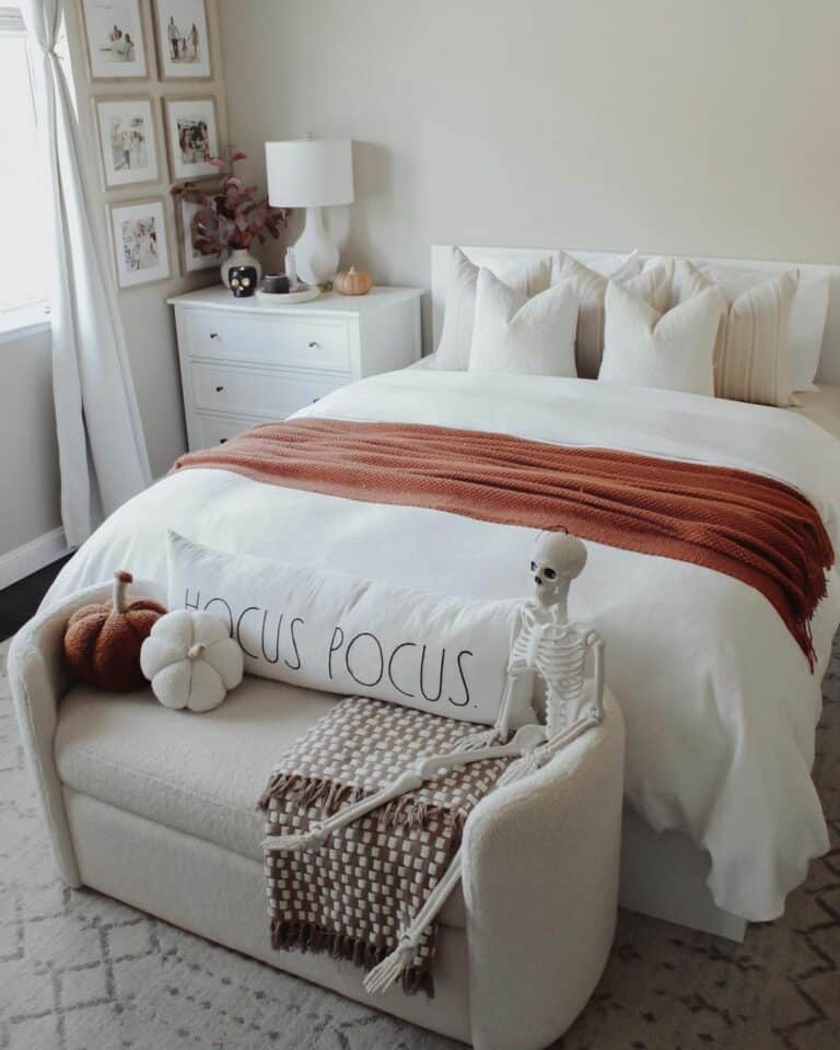 Bewitching Boudoir in Shades of White
