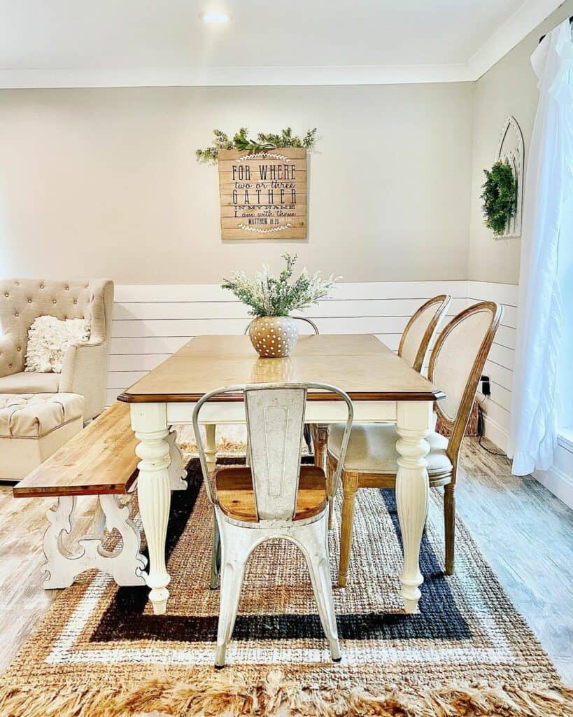 Charming Farmhouse Dining Table - Soul & Lane