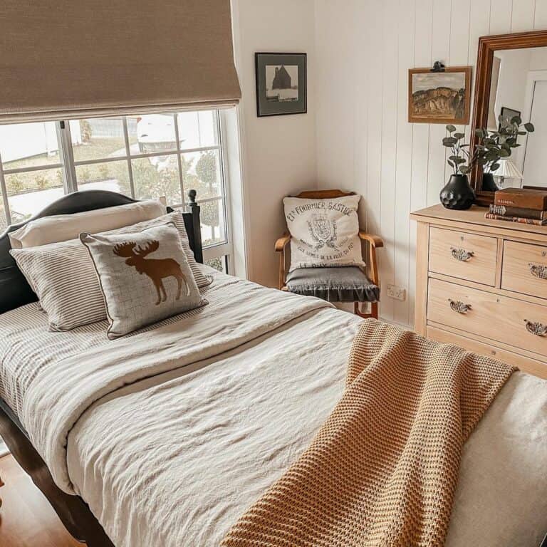 Comfy Cabin Bedroom