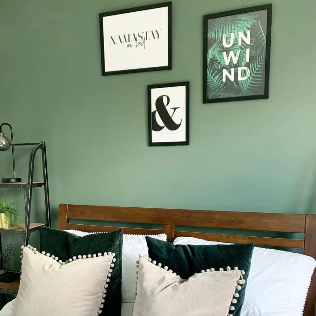 Green Modern Bedroom Inspiration
