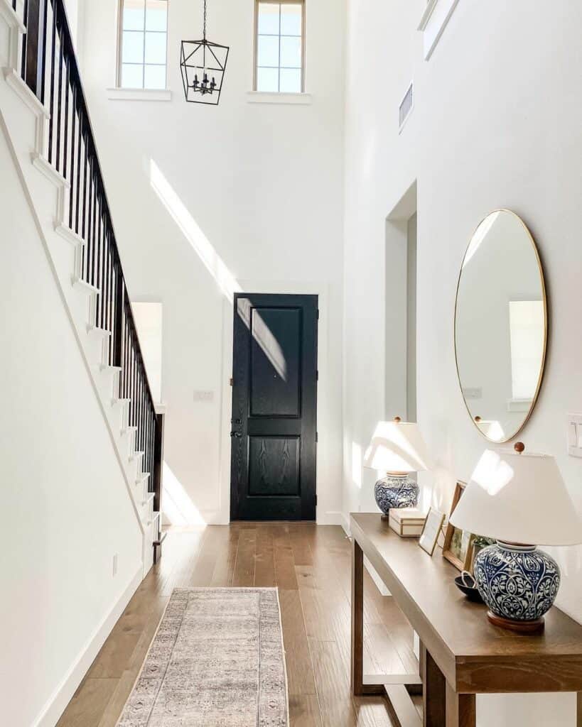 Idyllic and Classic Foyer