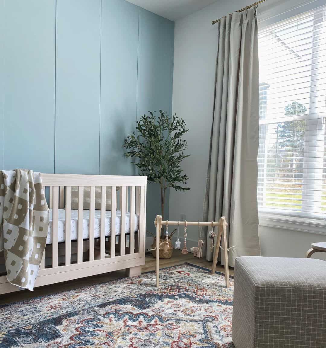 Light Blue Infant Boy's Nursery - Soul & Lane