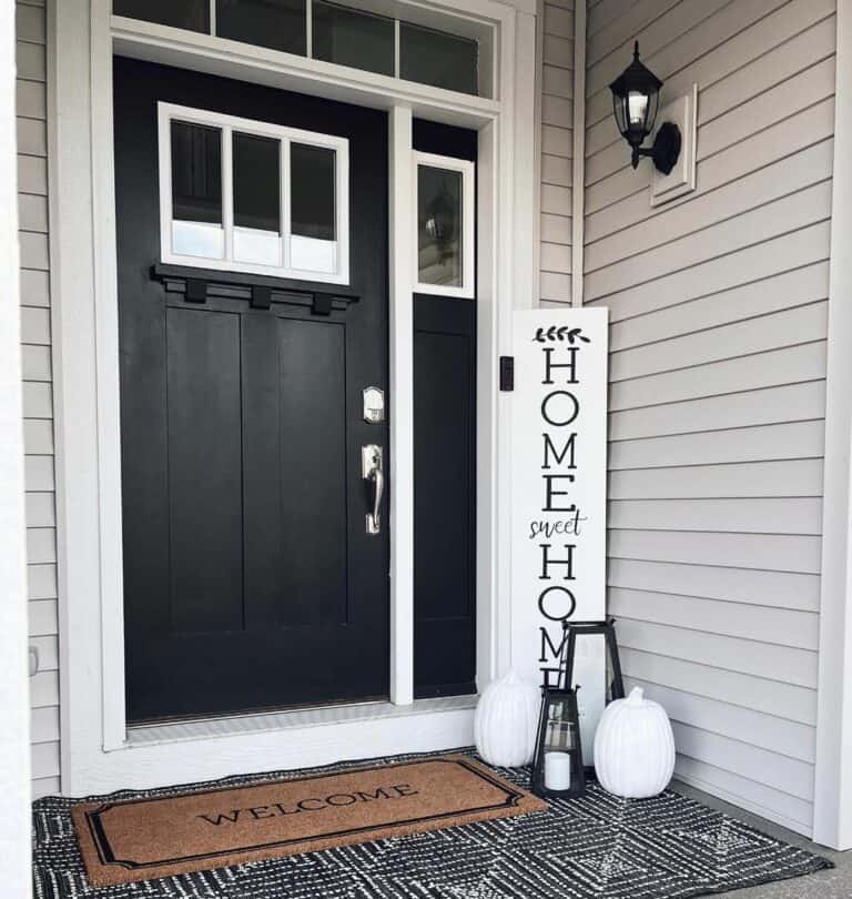 Modern Farmhouse Porch With Shiplap Wall