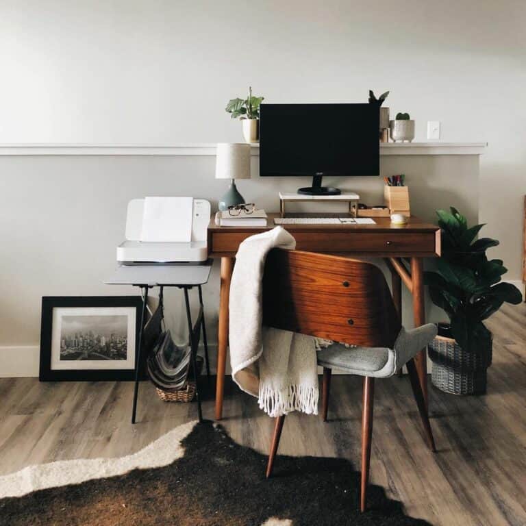 Modern Home Office Nook
