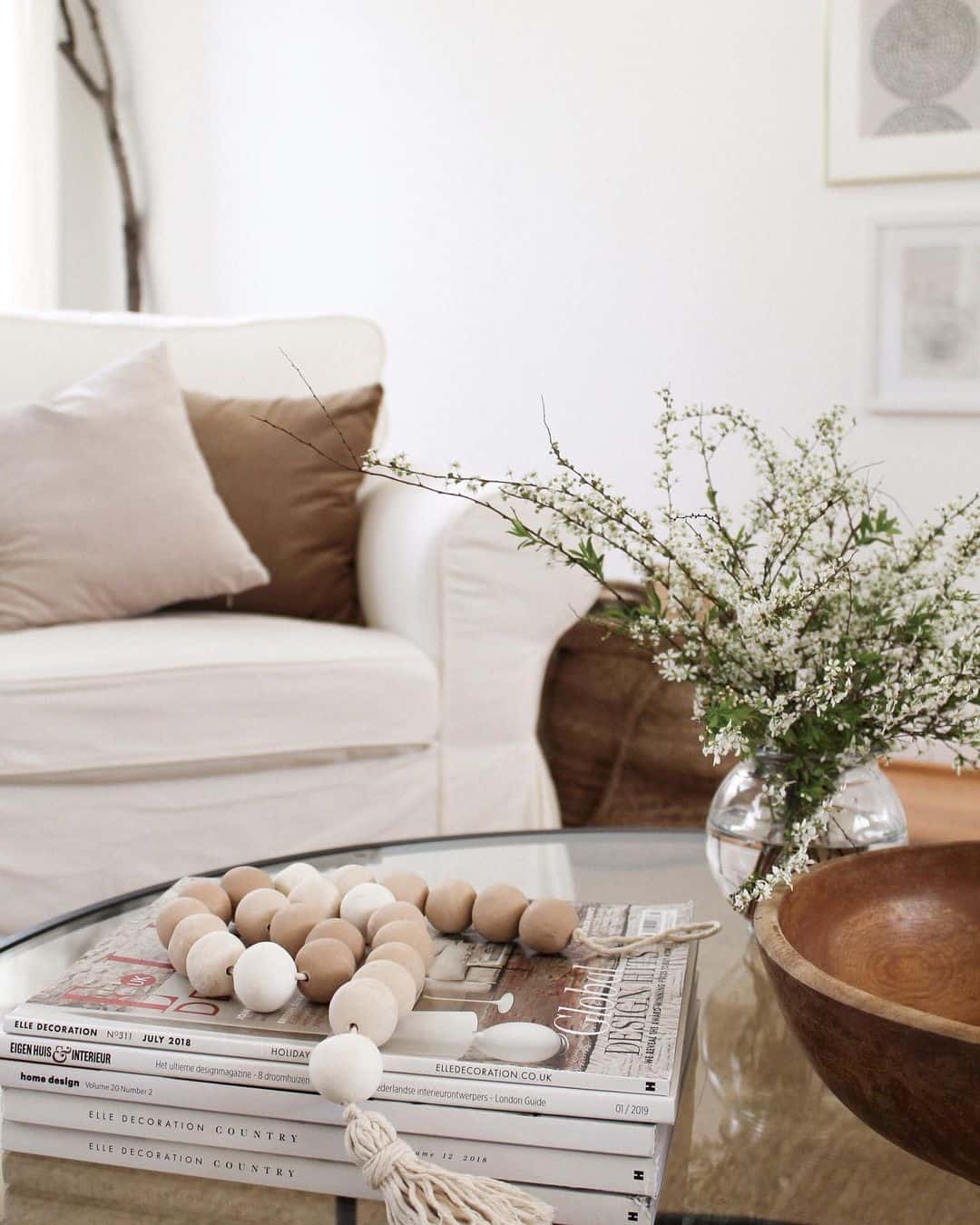 Neutral and Minimalistic Living Room - Soul & Lane