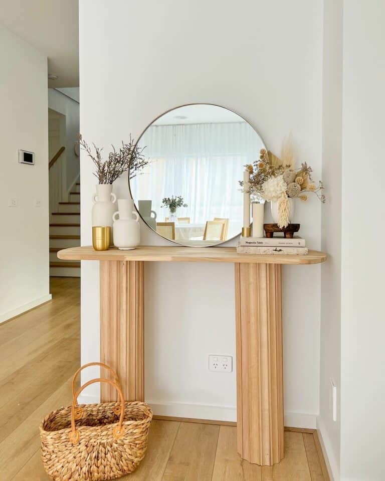 Scandinavian Styled Foyer