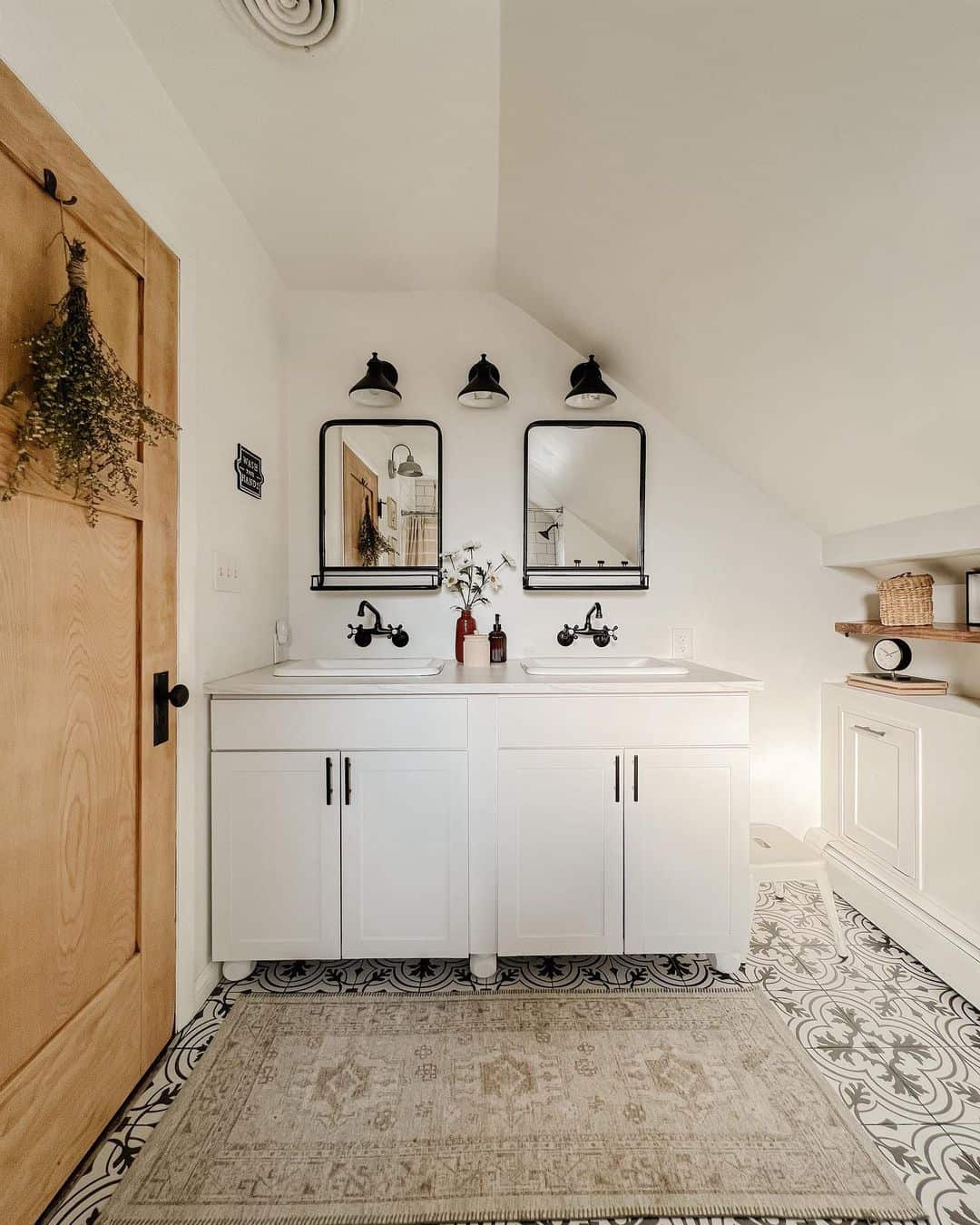 Sloped Ceiling Bathroom Design Soul & Lane