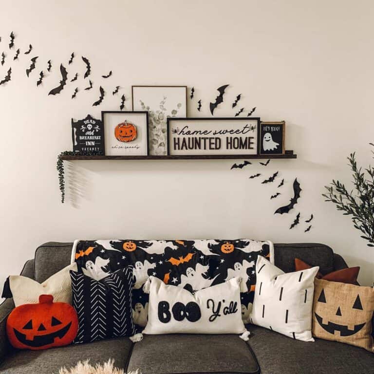 Spooky Signs and Cursed Cushions