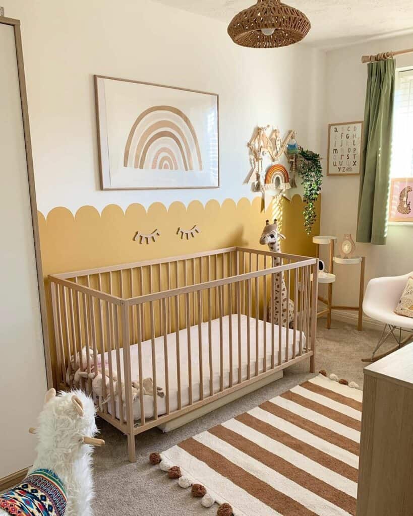 Warm Yellow Bohemian in Nursery