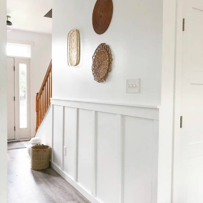 White Board and Batten Entryway Soul & Lane
