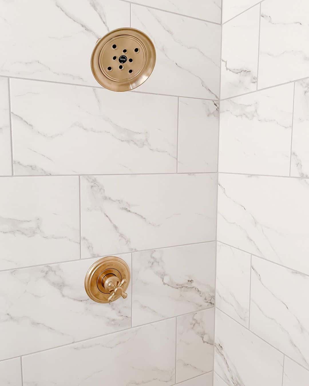 Abstract Mural Wallpaper | Watercolor Marble with Gold Accents main image 1