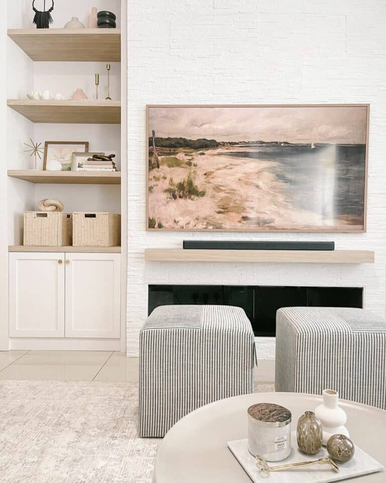 Artistic Display for a Coastal Design