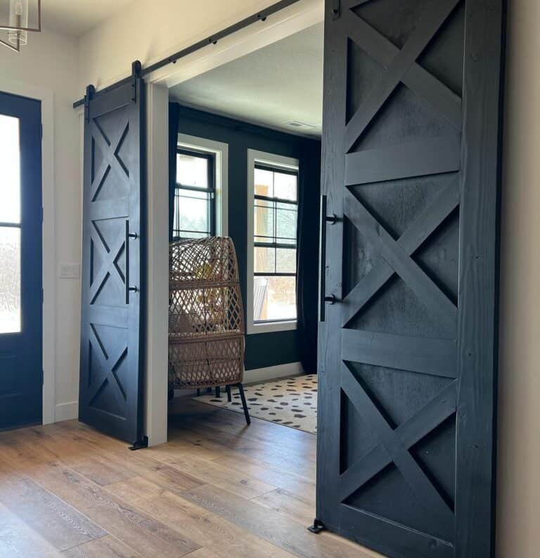 Barn Door Designs for an Entryway