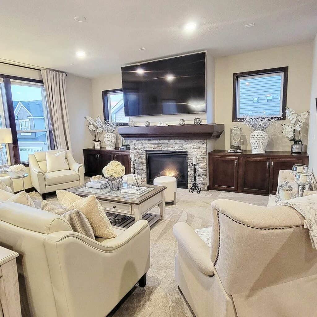 Classic and Charming Elegant Living Room