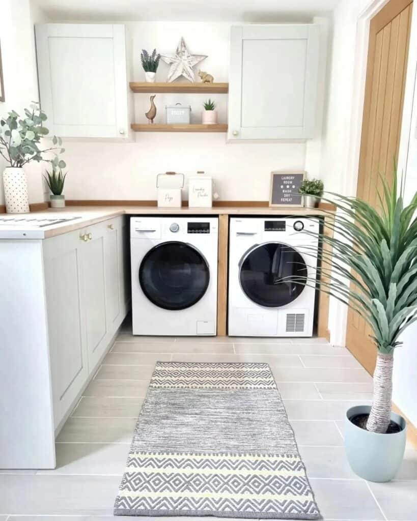 Clean Sweep Laundry Space