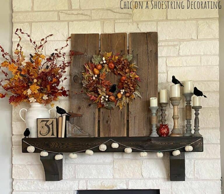 Crows Amidst the Autumn Whimsy