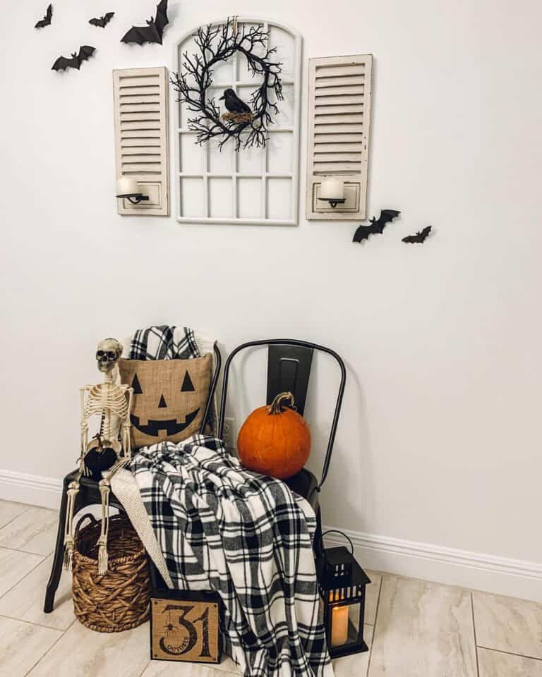 DIY Halloween Décor With Farmhouse Aesthetic