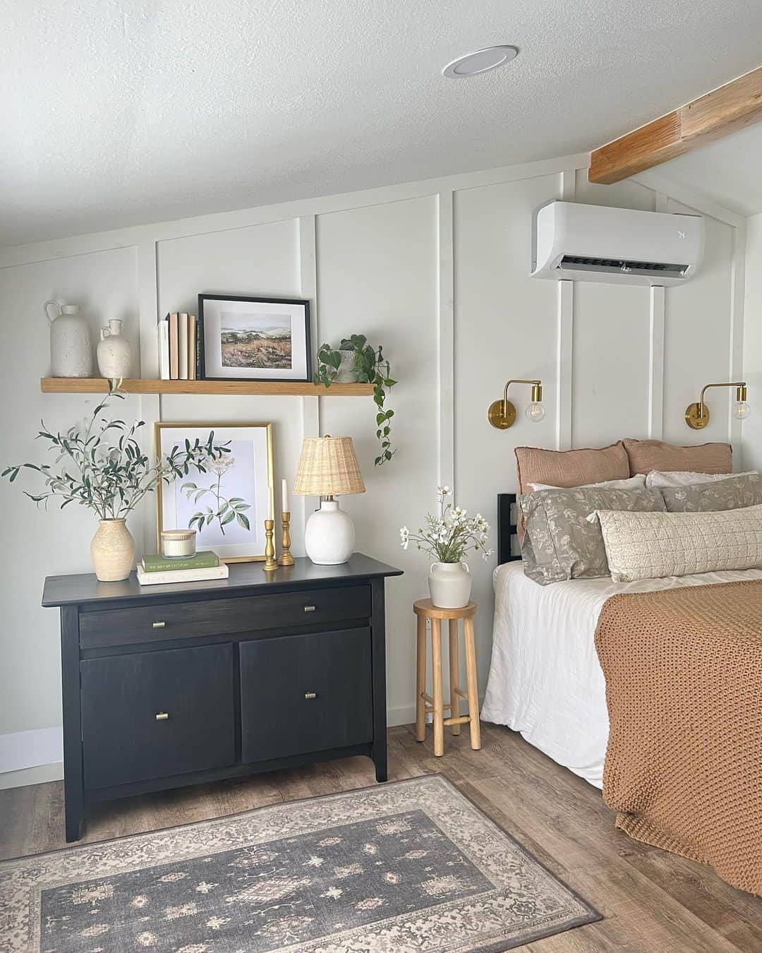 Full Wall Wainscoting Beneath a Vaulted Ceiling Soul & Lane