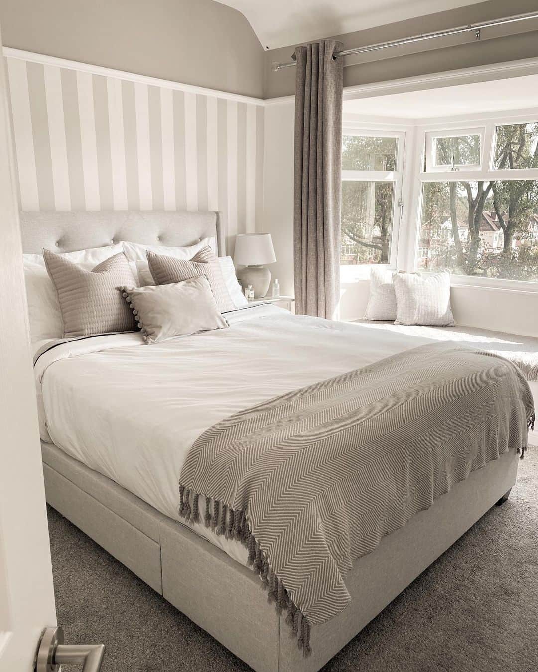 Modern Bedroom With Gray Décor - Soul & Lane