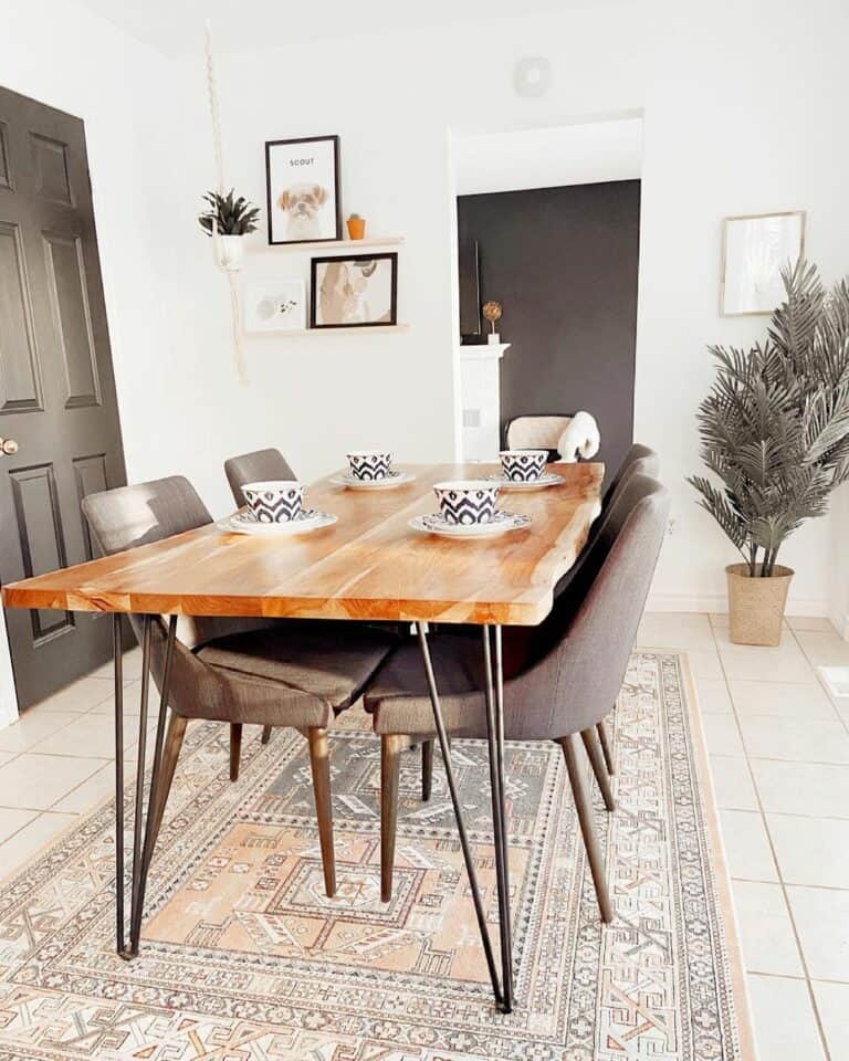 Modern Wooden Dining Room Table Ideas