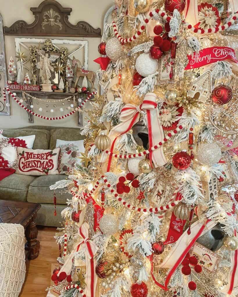 Red and White Inspire a Stunning Design