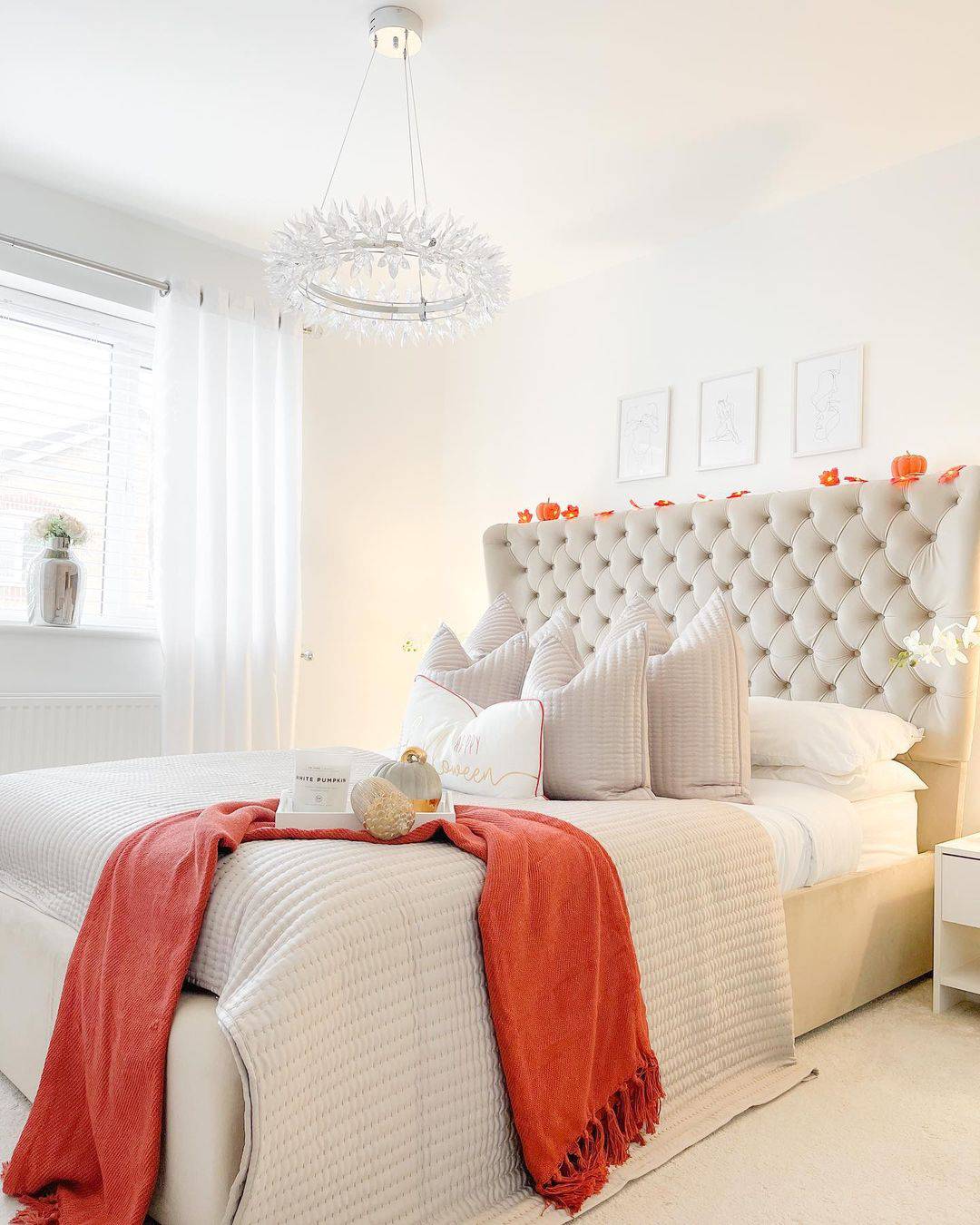 Fall Themed Bedroom