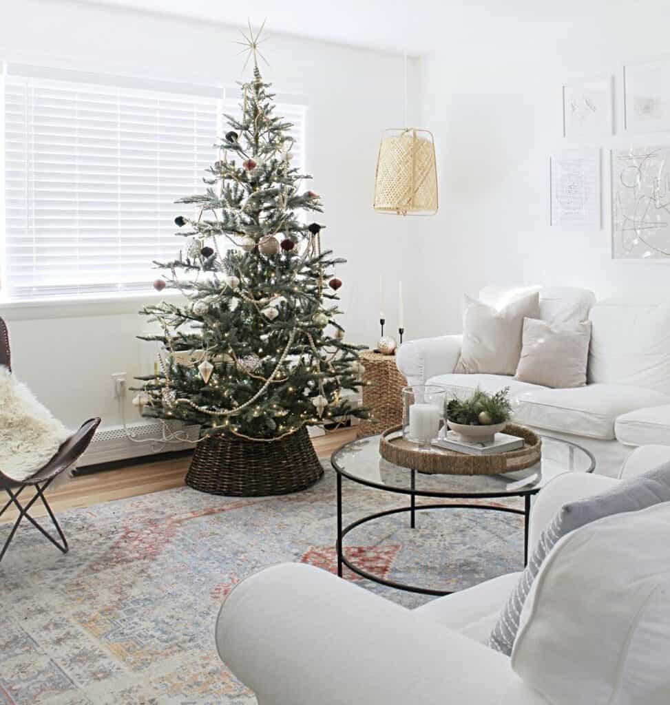 Scandinavian-themed Christmas Tree