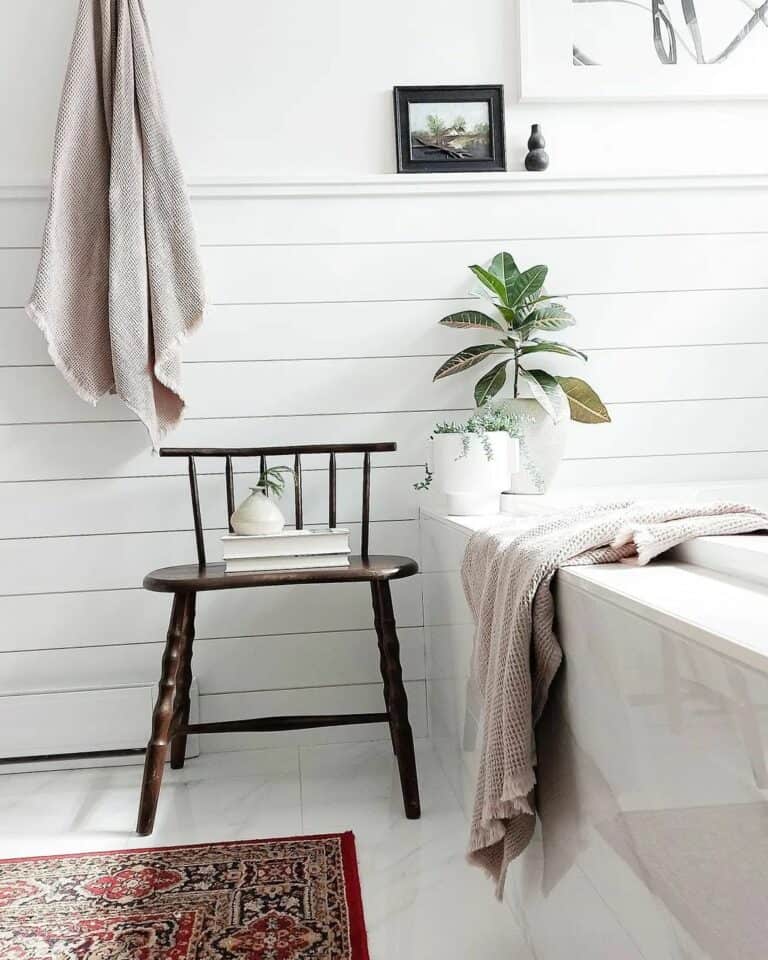 Serene Shiplap Spa