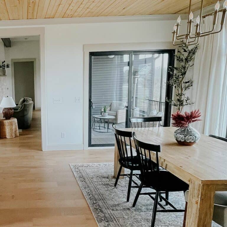 Stylish Windsor Chairs Create a Versatile Design